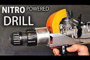 How to Make A Nitro Engine Powered DRILL