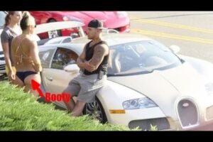 Using a Bugatti Veyron to Weed Out Gold Diggers!