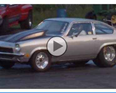 Pro Street Small Block 1972 Chevy Vega Hell of a Pass!