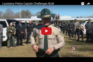 Louisiana Police Captain Challenges BLM Thug To Fight, You’re Going To LOVE This!