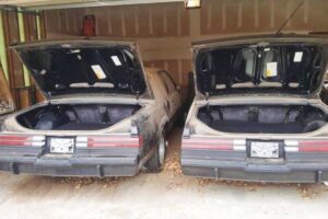 TWO BRAND NEW UNTOUCHED 1987 GRAND NATIONALS FOUND IN A GARAGE!